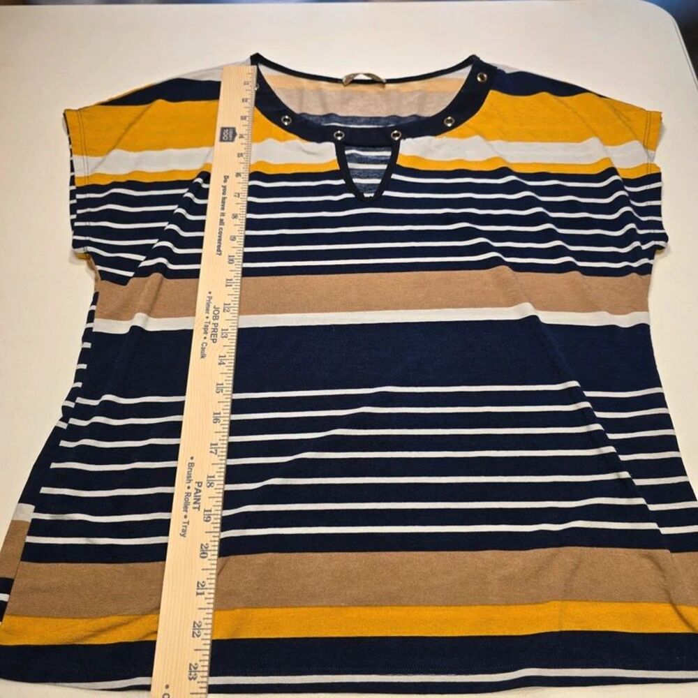 Lavish striped blouse size M